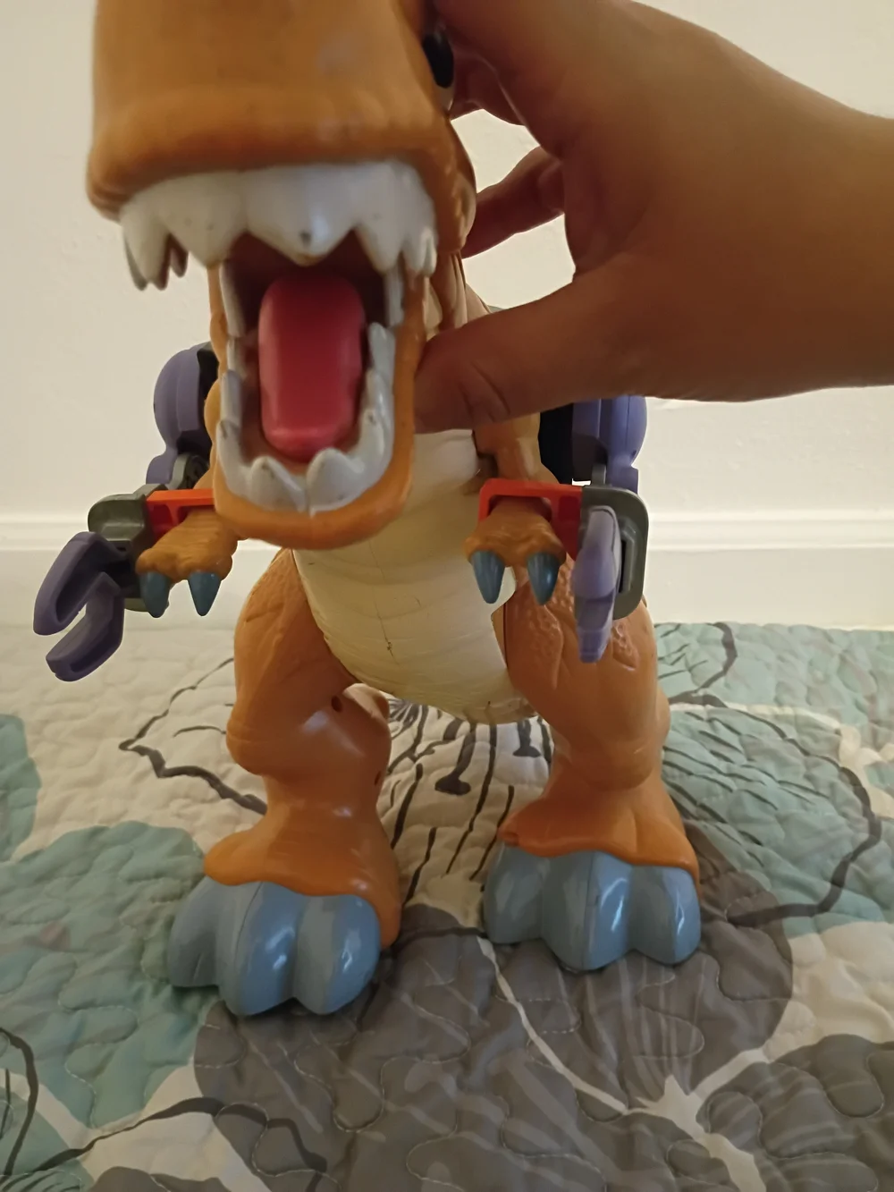 Fisher Price Imaginext Mega T-Rex Dinosaur Motorized Moving & Sounds Figure